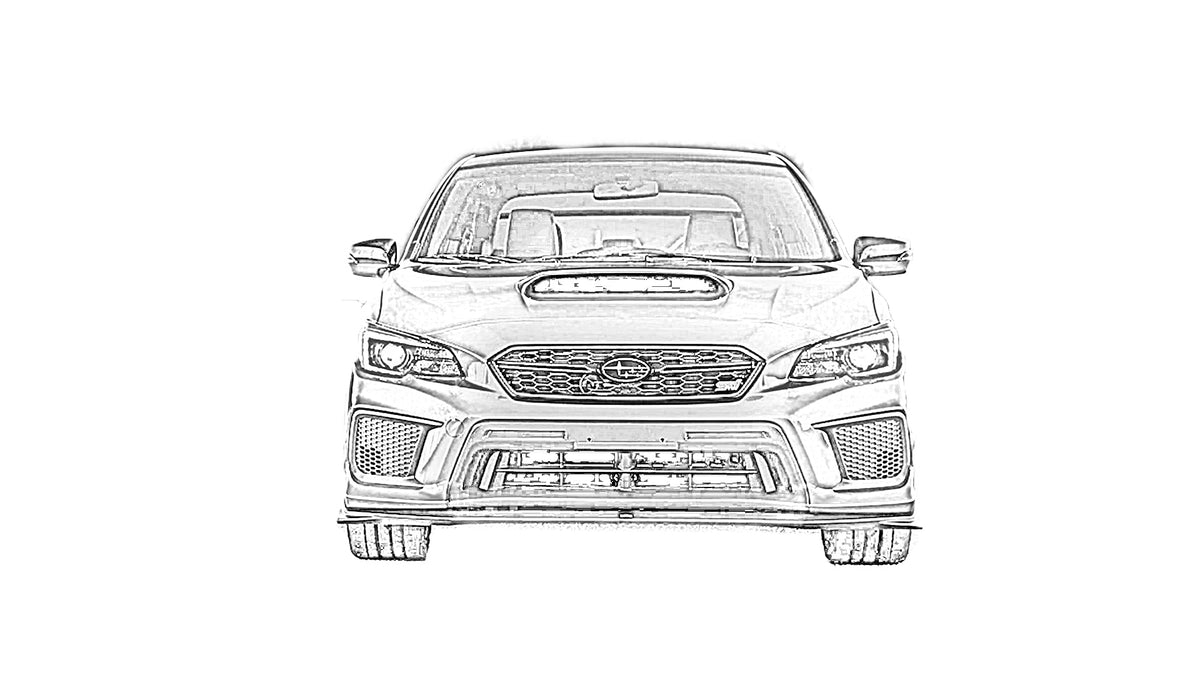2018 Subaru Type RA Battery Mount Mele Design Firm