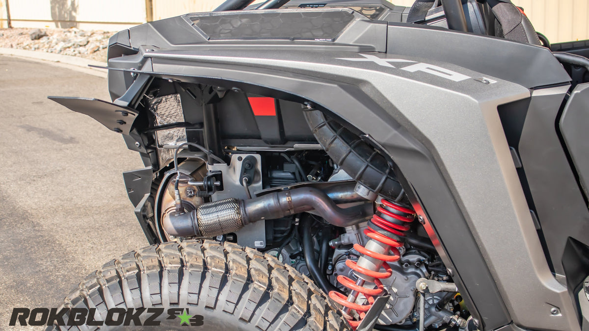 2024+ Polaris RZR XP 1000 featuring Rokblokz Fender Kit - rear