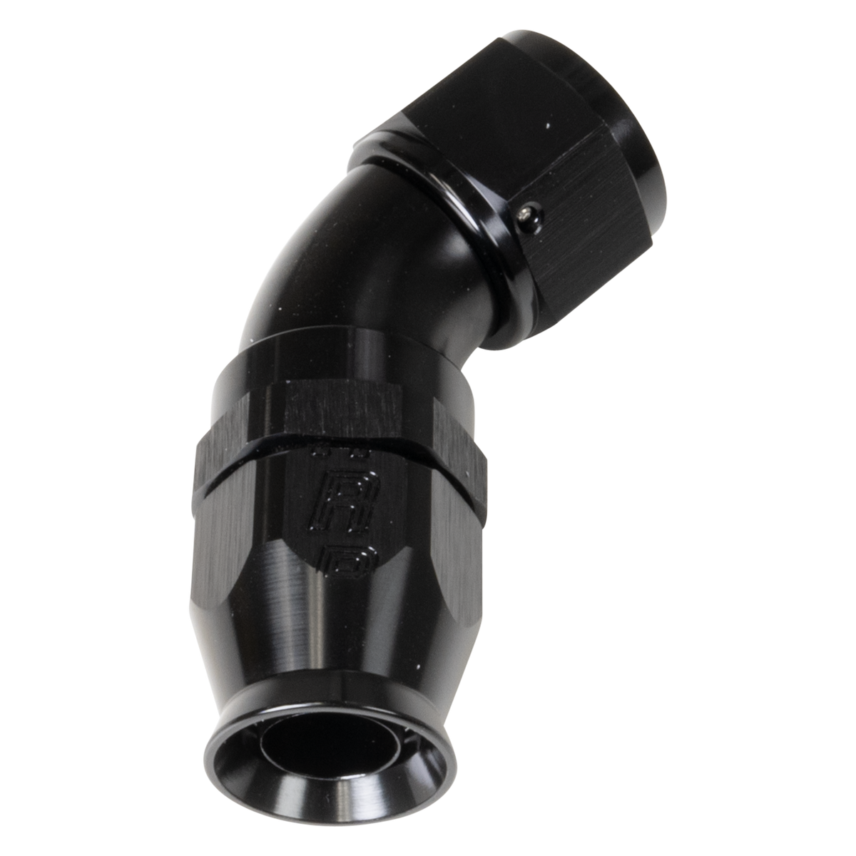 Russell Black 45 -12 Pro Ptfe Hose End - 550683 - front view