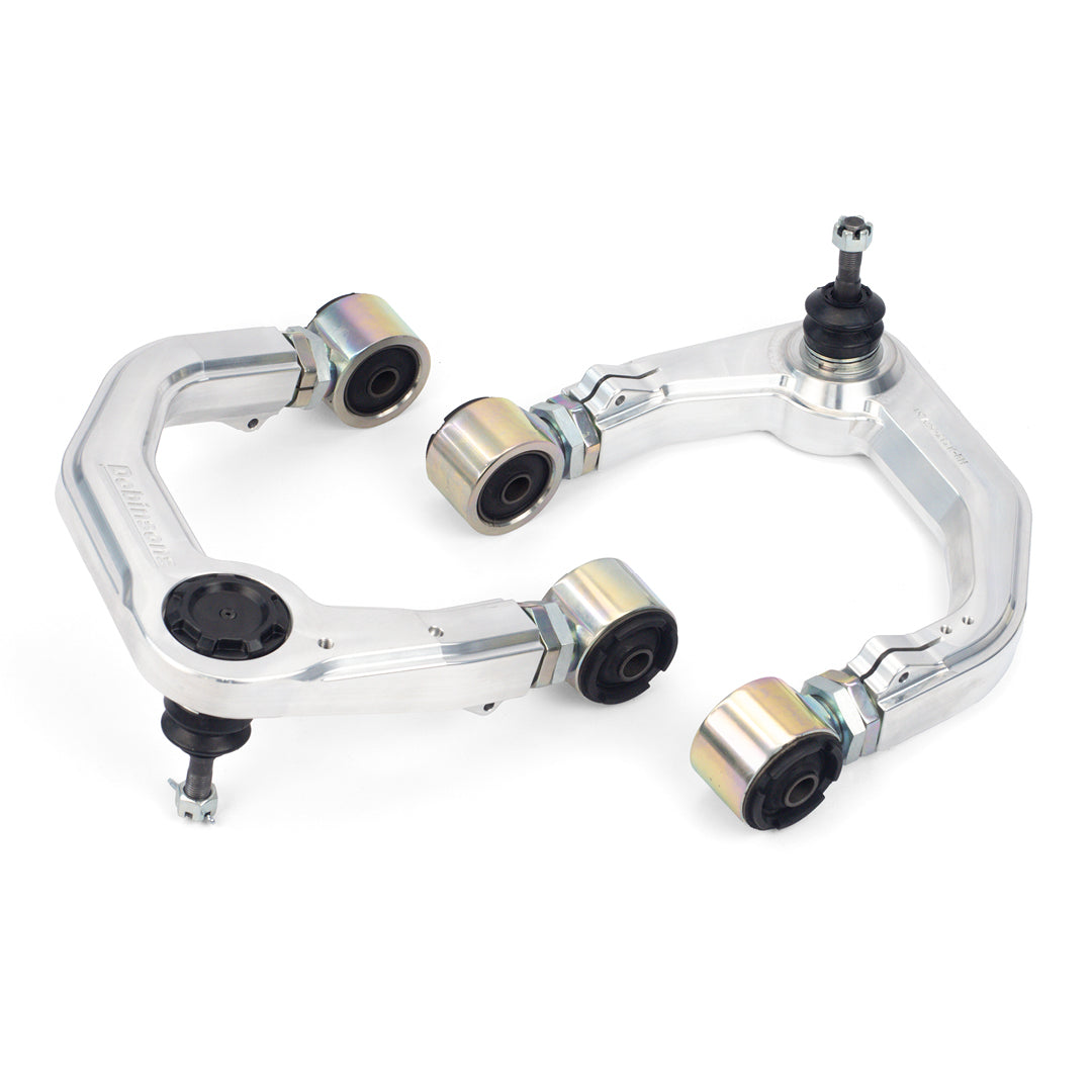 UCA PAIR BILLET ALUMINUM SERIES FOR TOYOTA 4TH GEN TACOMA, 6TH GEN 4RUNNER, LAND CRUISER 250 & 300 SERIES  (NO BALL JOINTS INCLUDED) - UCA59-212K