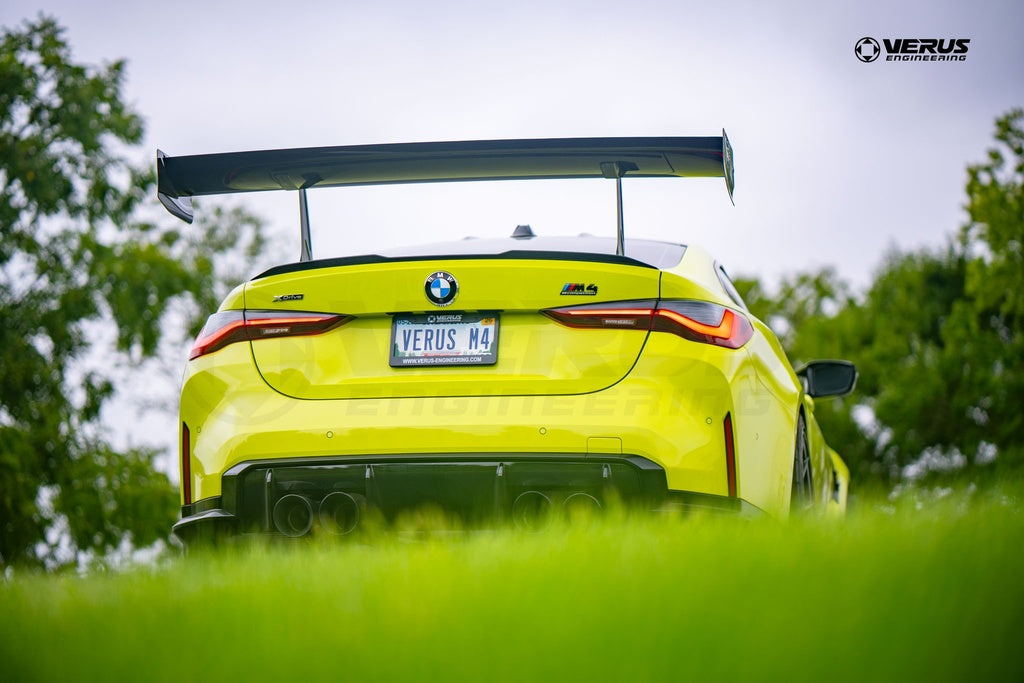 Verus - Swan Neck UCW Rear Wing Kit - G82 BMW M4 - A0594A for 2021-2024 BMW M4 - rear view