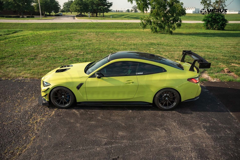 Verus - Swan Neck UCW Rear Wing Kit - G82 BMW M4 - A0594A for 2021-2024 BMW M4 - rear view