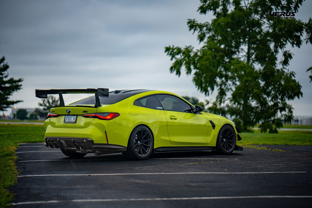 Verus - Swan Neck UCW Rear Wing Kit - G82 BMW M4 - A0594A for 2021-2024 BMW M4 - detail view