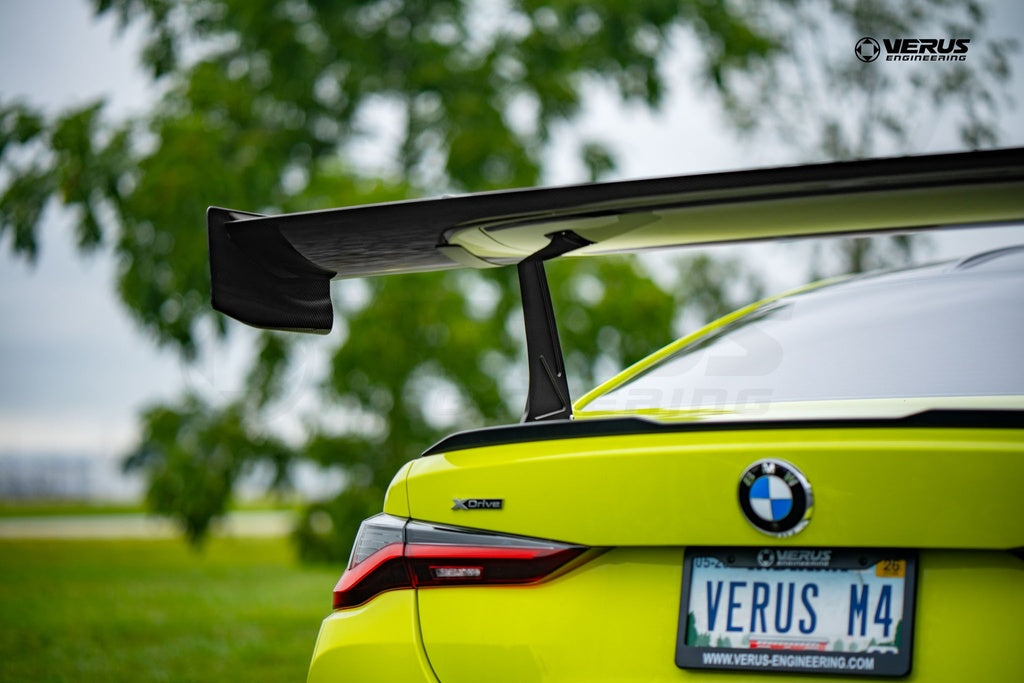 Verus - Swan Neck UCW Rear Wing Kit - G82 BMW M4 - A0594A for 2021-2024 BMW M4 - side view