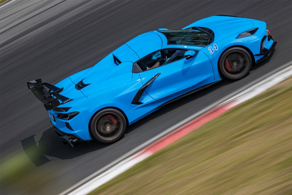 Verus - Swan Neck UCW Rear Wing Kit - Corvette Convertible (C8) - A0820A