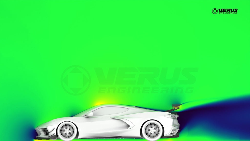 Verus - Bottom Mount UCW Rear Wing Kit - Corvette Stingray (C8) - A0294A