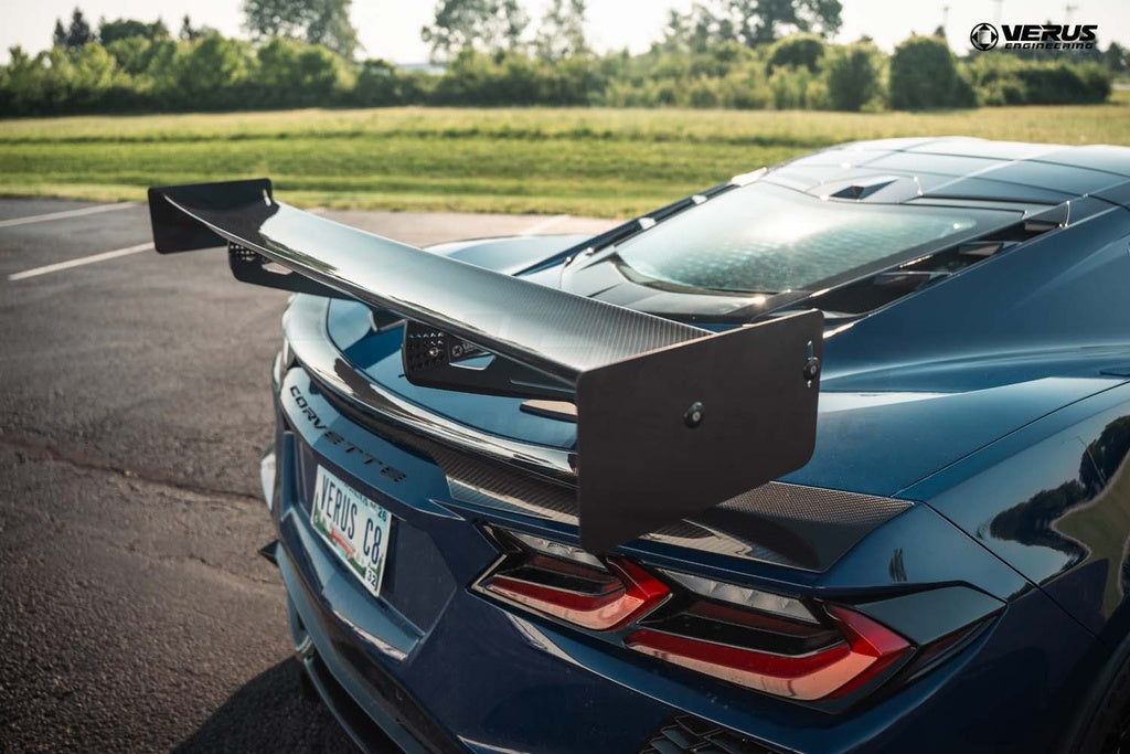 Verus - Bottom Mount UCW Rear Wing Kit - Corvette Stingray (C8) - A0294A