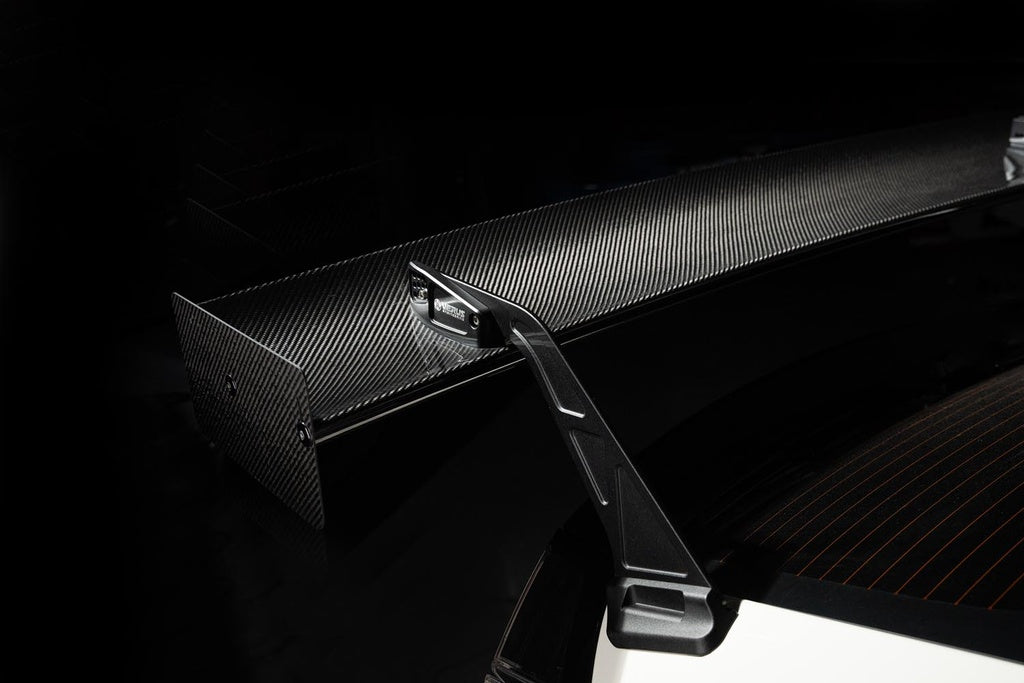 Verus - UCW Rear Wing for 2017-2021 FK8 Honda Civic Type R - A0582A for 2017-2021 Honda Civic Type R - rear view