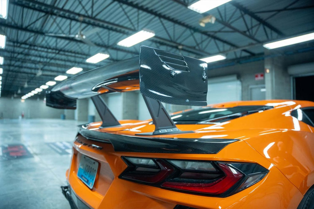 Verus - Swan Neck UCW Rear Wing Kit - Corvette Stingray (C8) - A0666A