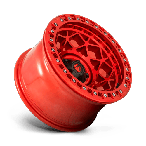 Fuel Off-Road Aluminum Wheels 17X9 Unit Beadlock D121 Candy Red