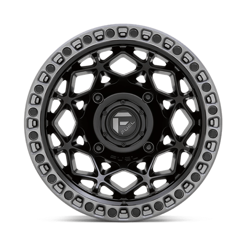 Fuel Off-Road Aluminum Wheels 15X10 Unit Utv D783 Matte Black W/ Gunmetal Ring