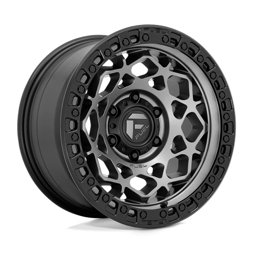 Fuel Off-Road Aluminum Wheels 17X9 Unit D784 Gunmetal W/ Matte Black Ring