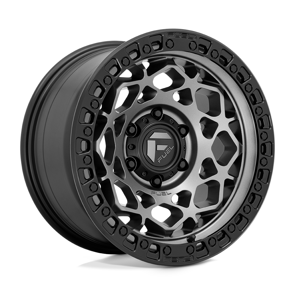Fuel Off-Road D784 17X9 Gunmetal W/ Matte Black Ring 6x139.7 -12mm