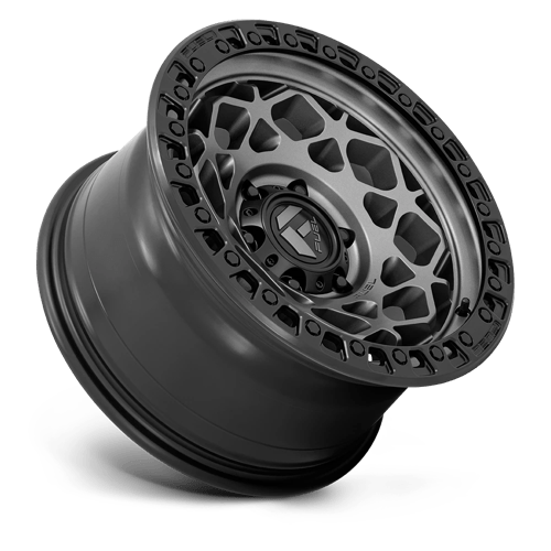 Fuel Off-Road D784 17X9 Gunmetal W/ Matte Black Ring 6x139.7 +1mm