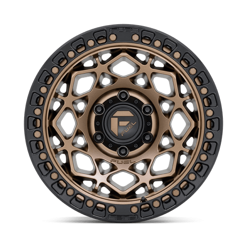 Fuel Off-Road Aluminum Wheels 17X9 Unit D785 Bronze W/ Matte Black Ring