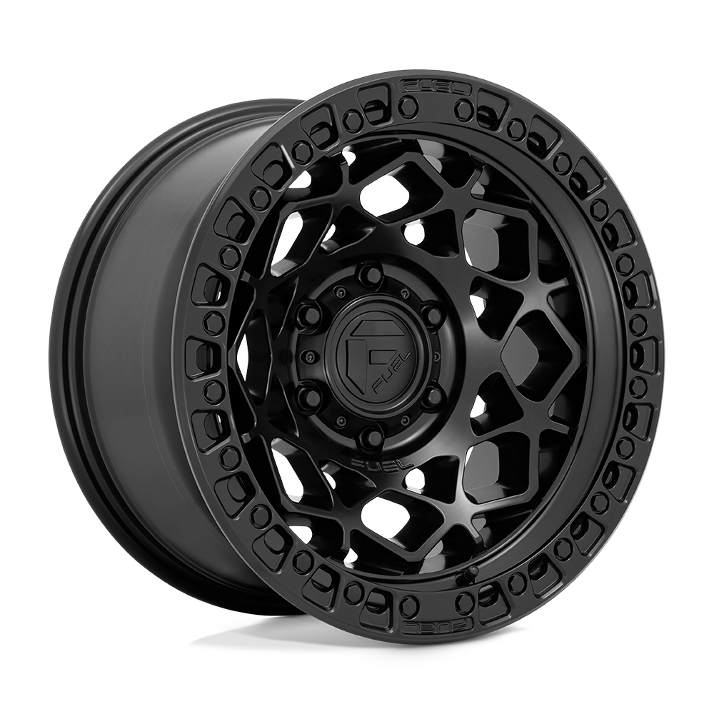 Fuel Off-Road Aluminum Wheels 17X9 Unit D786 Matte Black W/ Matte Black Ring