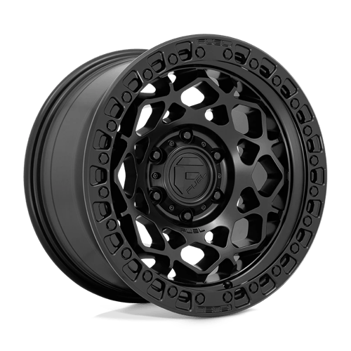 Fuel Off-Road Aluminum Wheels 17X9 Unit D786 Matte Black W/ Matte Black Ring