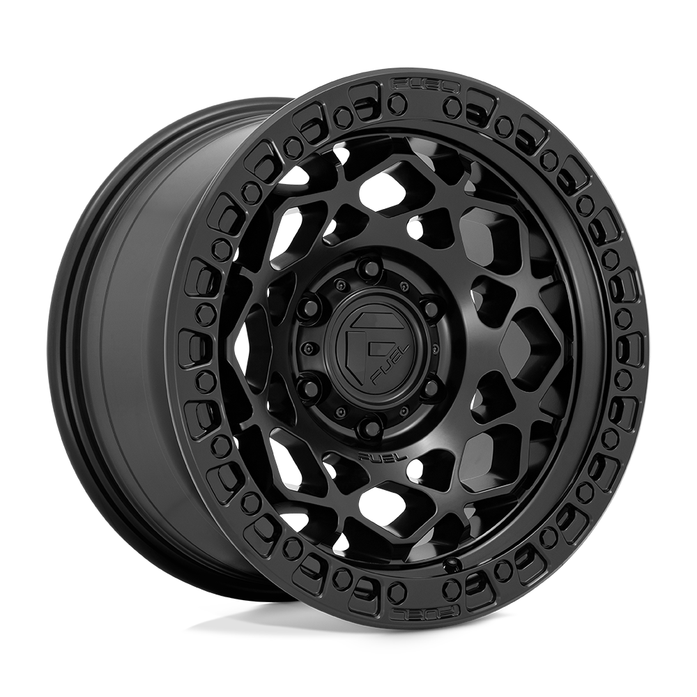 Fuel Off-Road Aluminum Wheels 17X9 Unit D786 Matte Black W/ Matte Black Ring