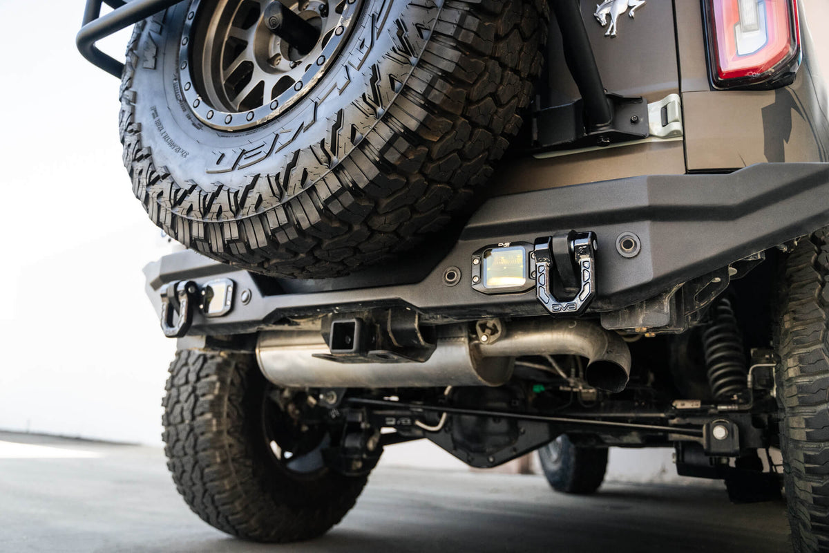 DV8 Offroad - Black DV8 Elite Series D-Rings (Pair) - UNSK-01BL