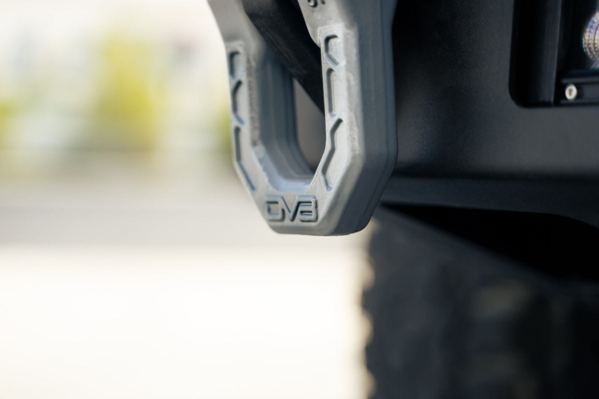 DV8 Offroad - Gray DV8 Elite Series D-Rings (Pair) - UNSK-01GR