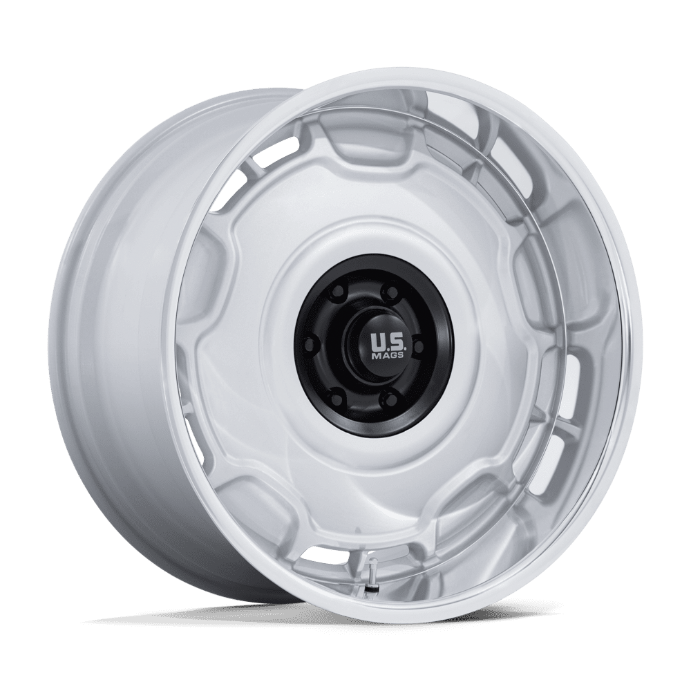 US Mag - Arlington 22X9 6X5.5 106 +15 Slv-blk-dc