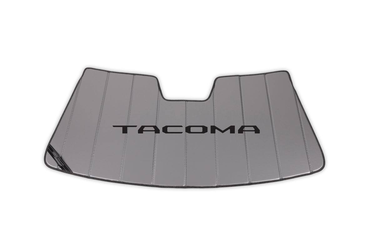 Covercraft 05-15 Toyota Official Licensed UVS100 Custom Sunscreen with Black Tacoma Logo - UTL10930TY22SV