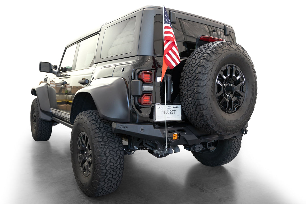 Addictive Desert DesignsUniversal Clevis Mounted Whip/Flag Bracket - AC9905701NA