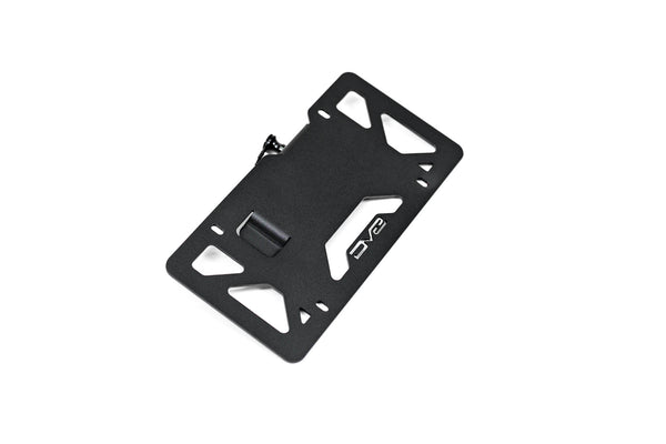 DV8 Offroad - Universal Quick Release D-Ring License Plate Mount - LPUN-01