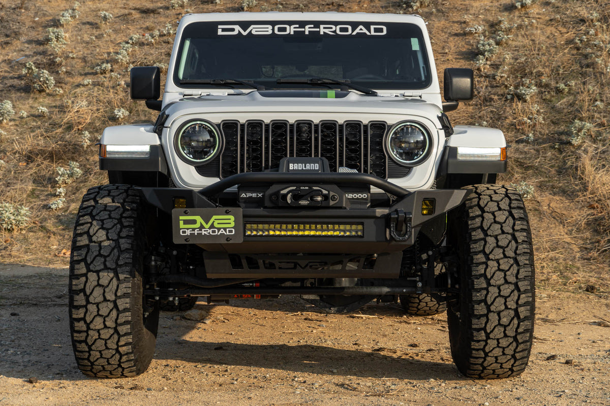 DV8 Offroad - Universal Quick Release D-Ring License Plate Mount - LPUN-01