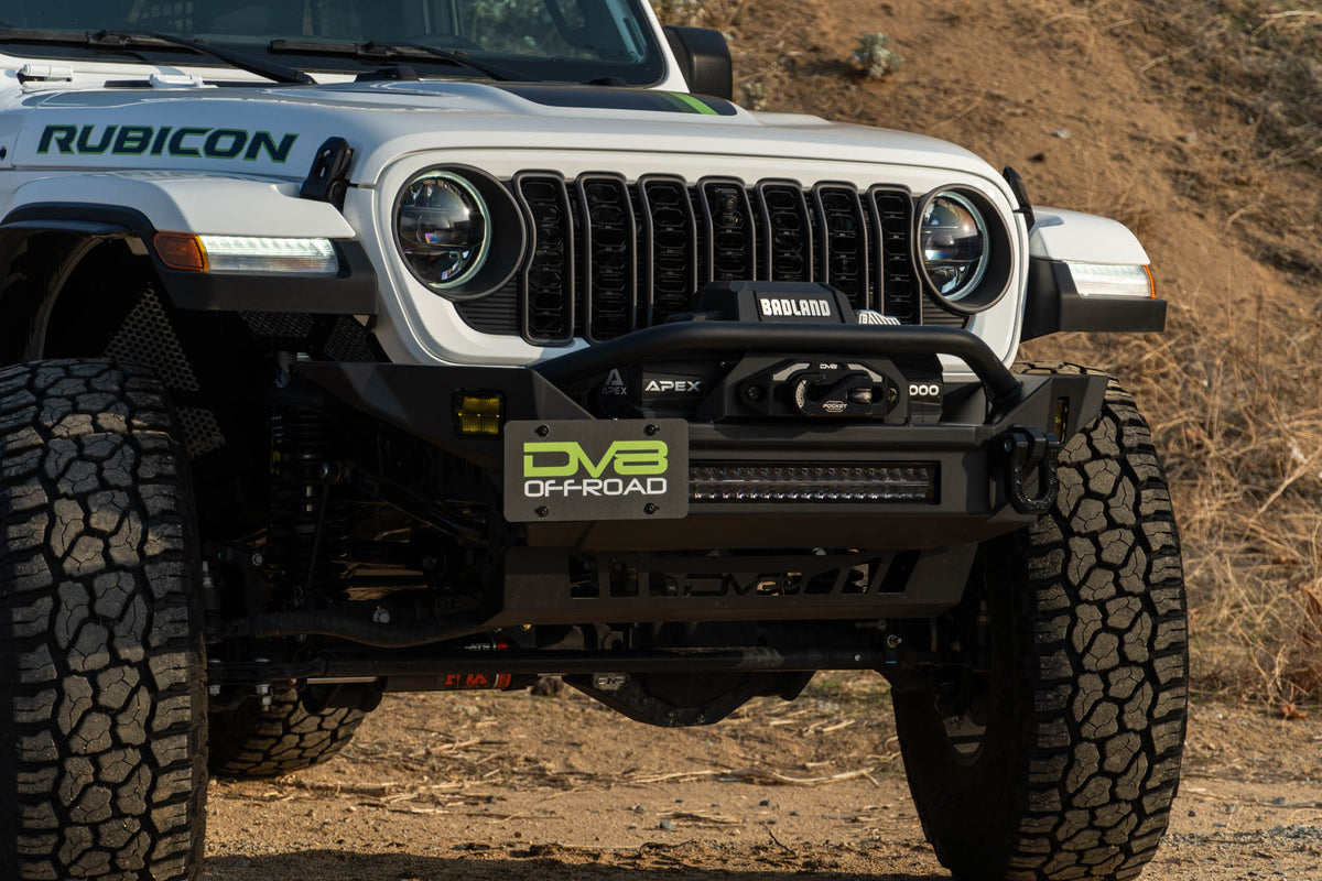 DV8 Offroad - Universal Quick Release D-Ring License Plate Mount - LPUN-01