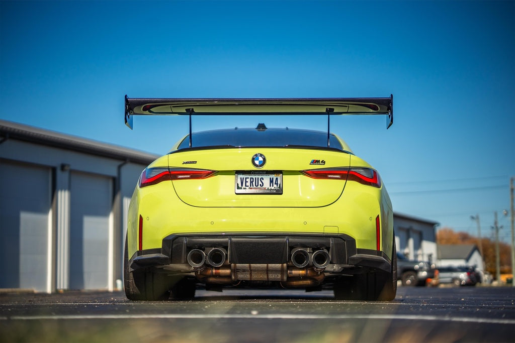 Verus - V1X Rear Wing Kit - G82 BMW M4 - A0779A for 2021-2024 BMW M4 - angle view