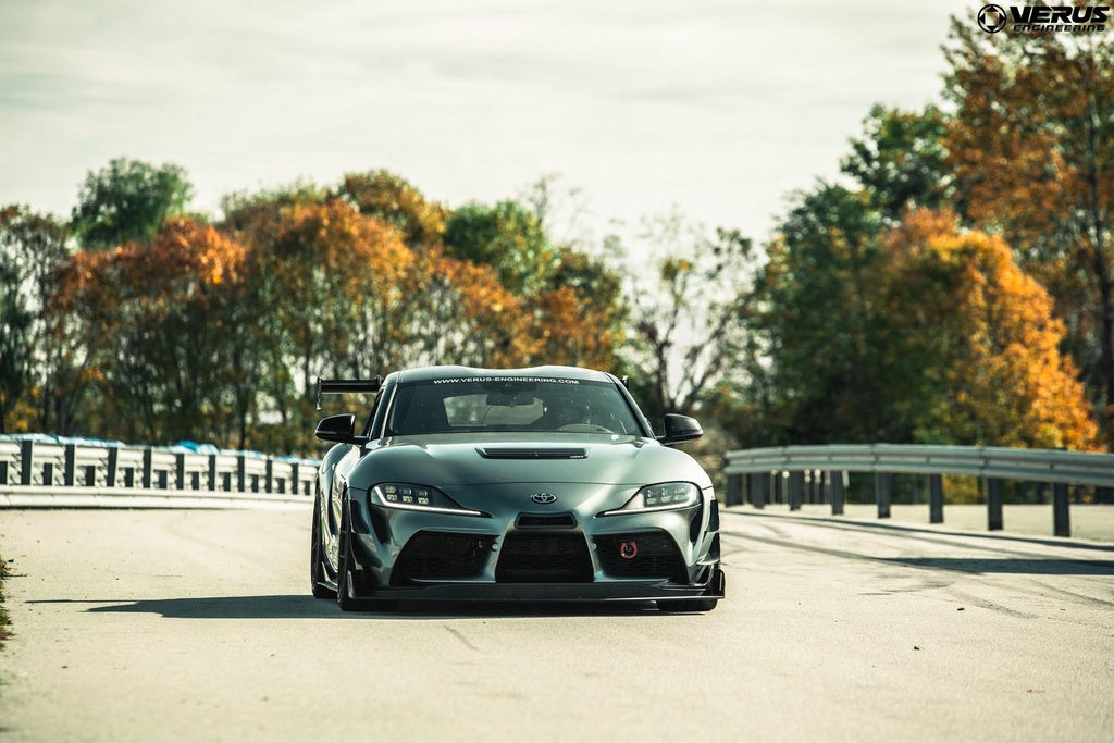Verus - V1X Swan Neck Rear Wing Kit - Mk5 Toyota Supra - A0598A