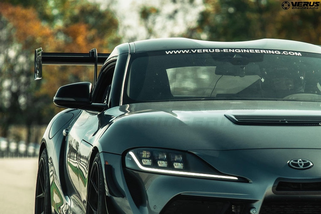 Verus - V1X Swan Neck Rear Wing Kit - Mk5 Toyota Supra - A0598A