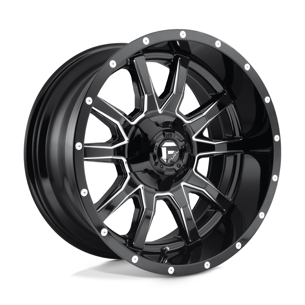Fuel Off-Road D627 20X10 Gloss Black Milled 5x114.3/5.0 -18mm