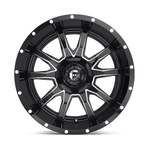 Fuel Off-Road D627 20X10 Gloss Black Milled 5x114.3/5.0 -18mm