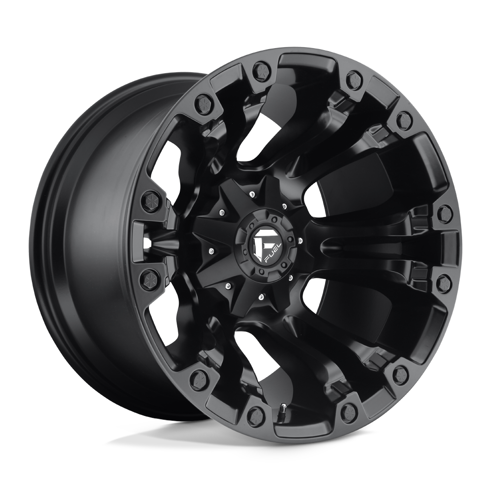 Fuel Off-Road Aluminum Wheels 17X9 Vapor D560 Matte Black