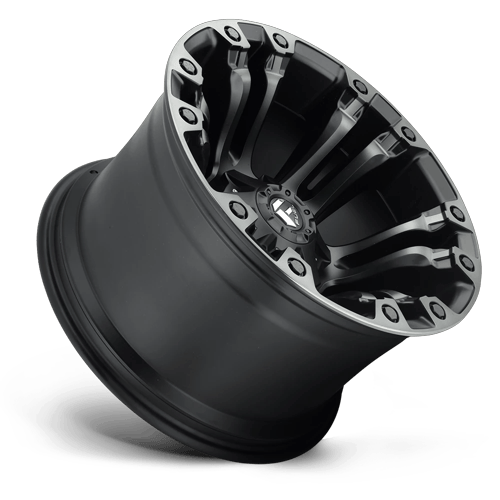 Fuel Off-Road D851 20X9 Matte Black Gray Tint 8x170 +1mm