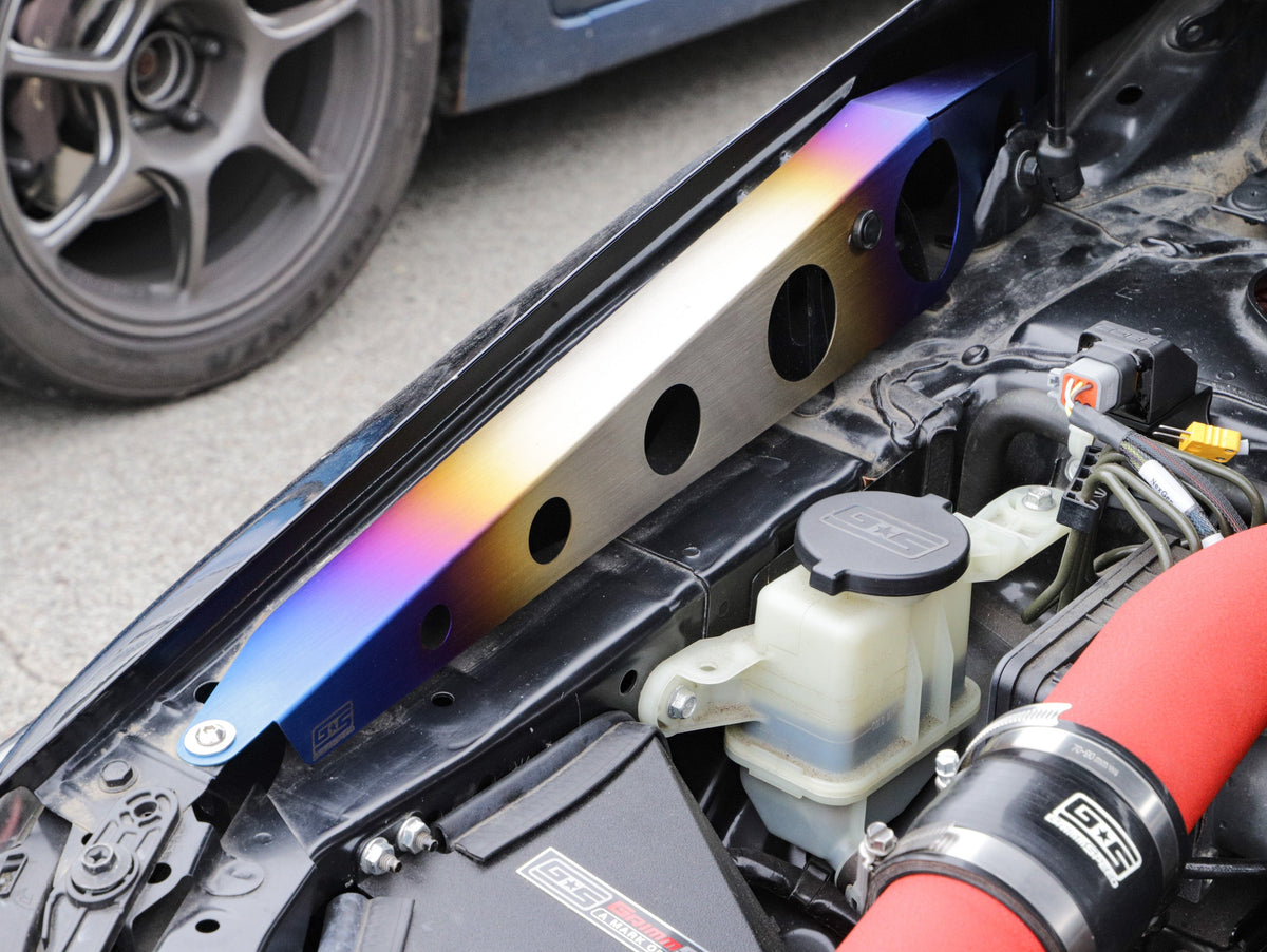 GrimmSpeed - Titanium Fender Shrouds 2015–2021 Subaru WRX/STI - GRM.1066.1.0