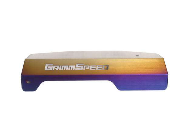 GrimmSpeed - Titanium Pulley Cover 2015–2021 Subaru WRX (FA20 Engine) - GRM.1064.1.0