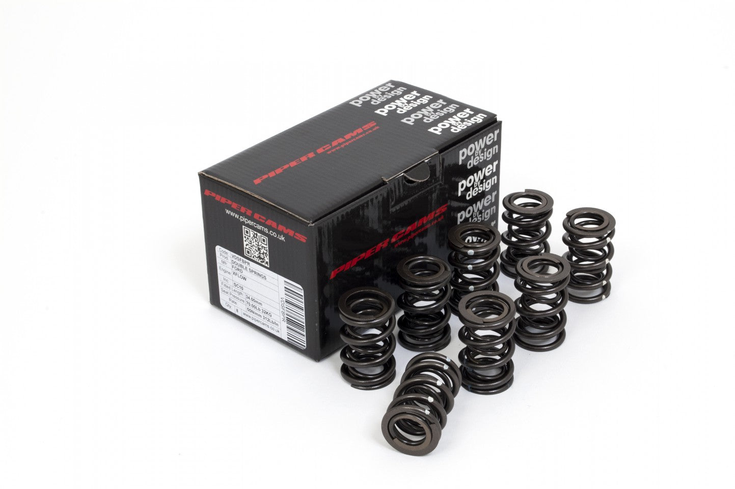 Piper Cams Ford Xflow Race Double Valve Springs With Caps