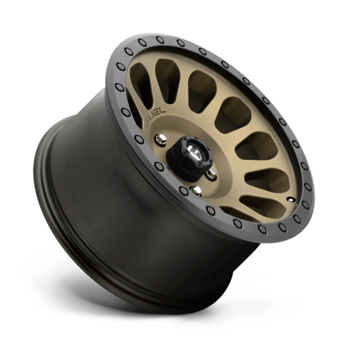Fuel Off-Road Aluminum Wheels 17X9 Vector D600 Matte Bronze Black Bead Ring