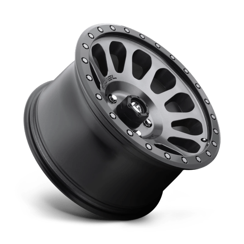 Fuel Off-Road Aluminum Wheels 17X9 Vector D601 Matte Gunmetal Black Bead Ring