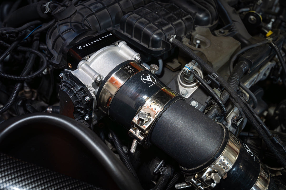 2017+ Kia Stinger 3.3T and Genesis G70 3.3T - 76mm KING SIZE Throttle Body and Multi-Plate Adapter Kit