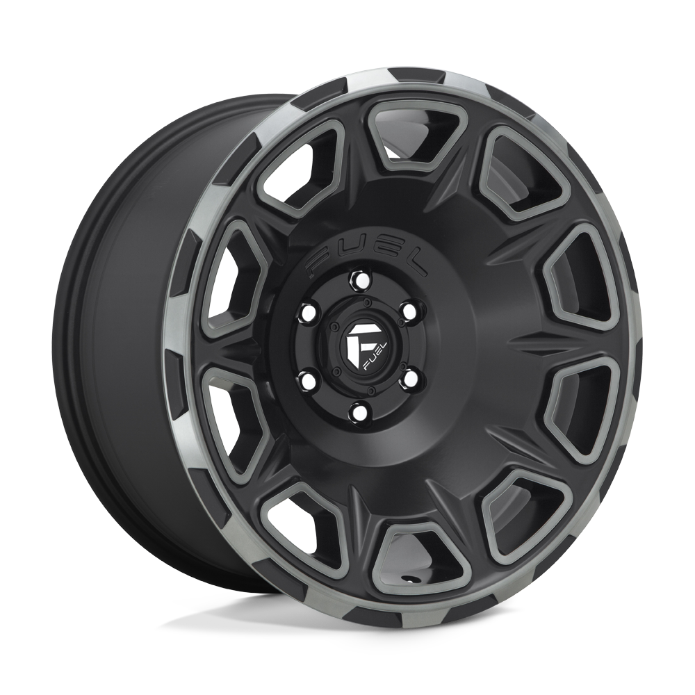 Fuel Off-Road Aluminum Wheels 17X9 Vengeance D686 Matte Black Double Dark Tint