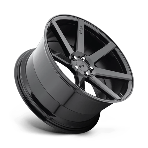 Niche 1PC M168 Verona 20X10 5X112 +40MM Gloss Black
