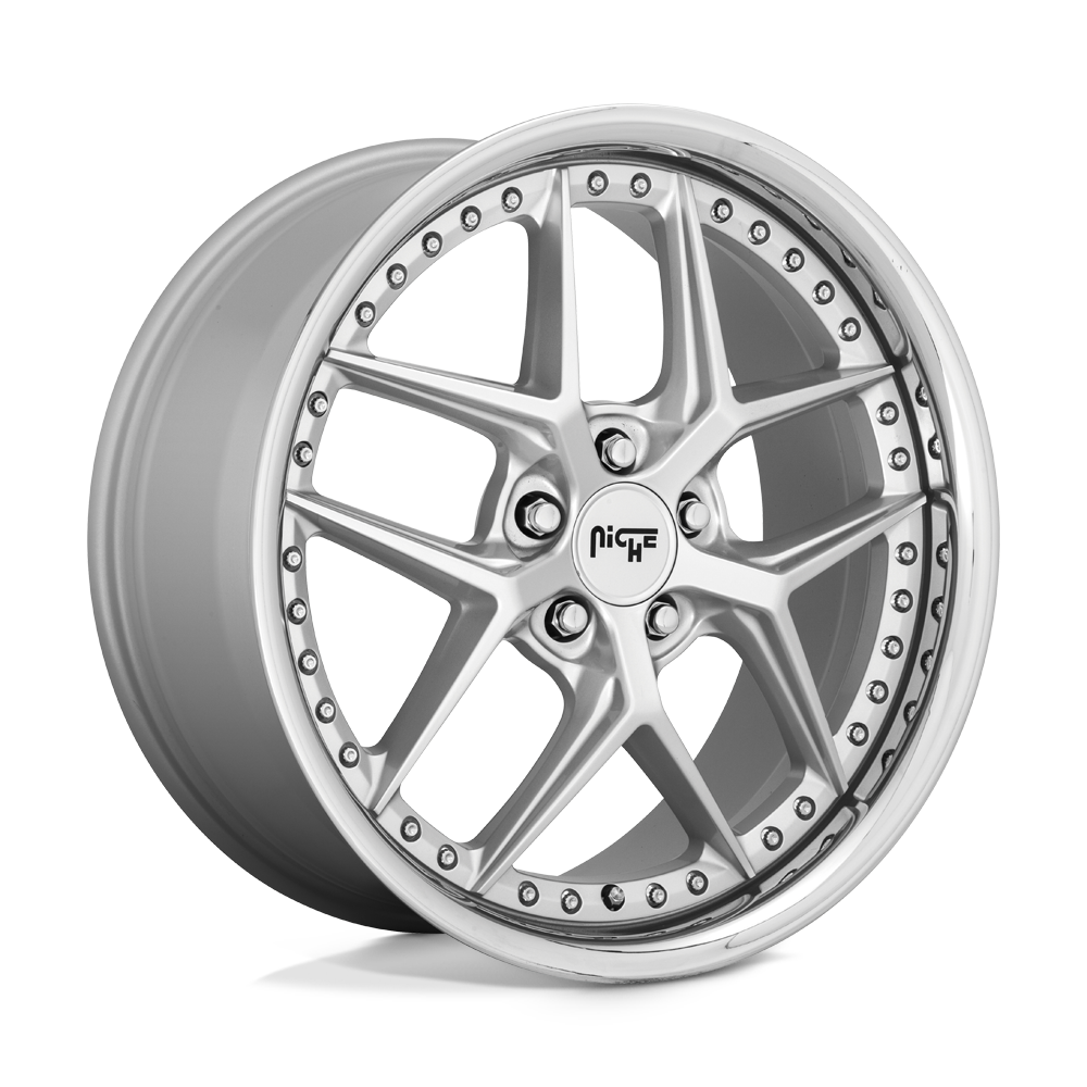 Niche 1PC M225 Vice 20X9 5X112 +38MM Matte Silver