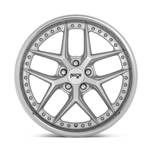Niche 1PC M225 Vice 20X9 5X112 +38MM Matte Silver