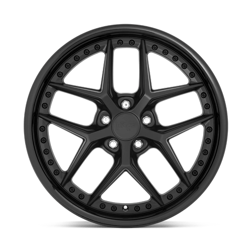 Niche 1PC M226 Vice 20X10.5 5X115 +20MM Gloss Black Matte Black