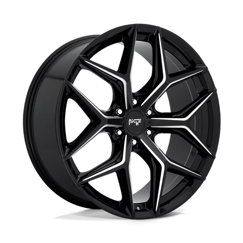 Niche M232 Vice Suv 24X10 6X139.7 +30MM Gloss Black Milled