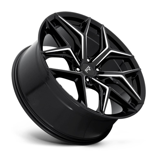 Niche M232 Vice Suv 24X10 6X139.7 +30MM Gloss Black Milled